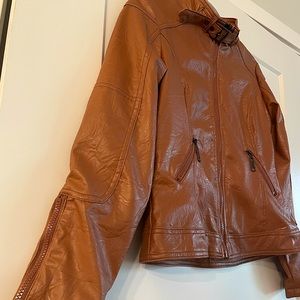 - Last Kiss Women’s Faux Leather Jacket